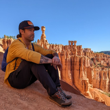 Matt Boshcka on a canyon overlook